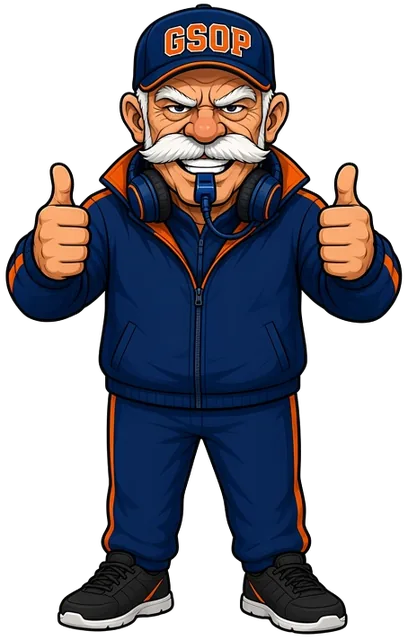 Coach Stash, two thumbs up